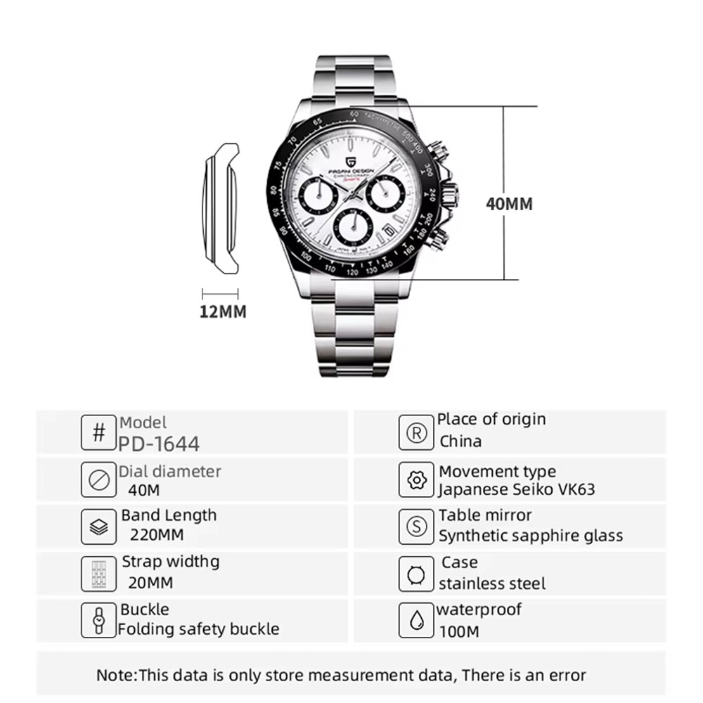 PAGANI DESIGN Top Men Business - Luxury Ceramic Watch ulasan dan harga