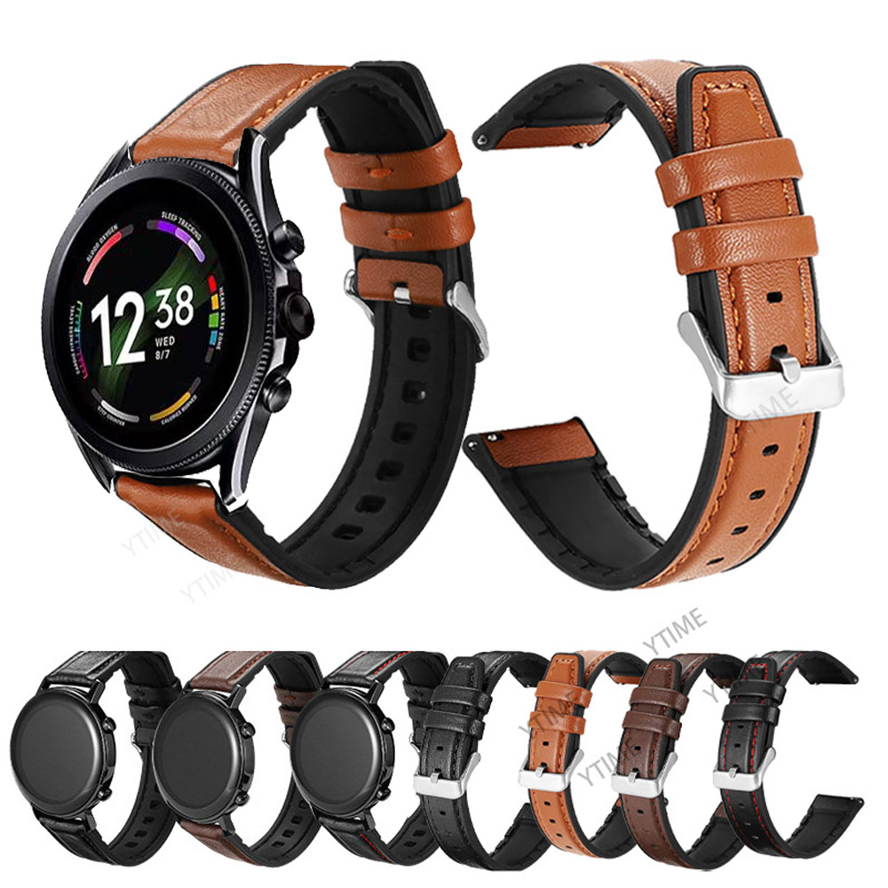 22mm Silicone Leather Band For - Fossil Watches Smartwatch Gen 5 ulasan dan harga