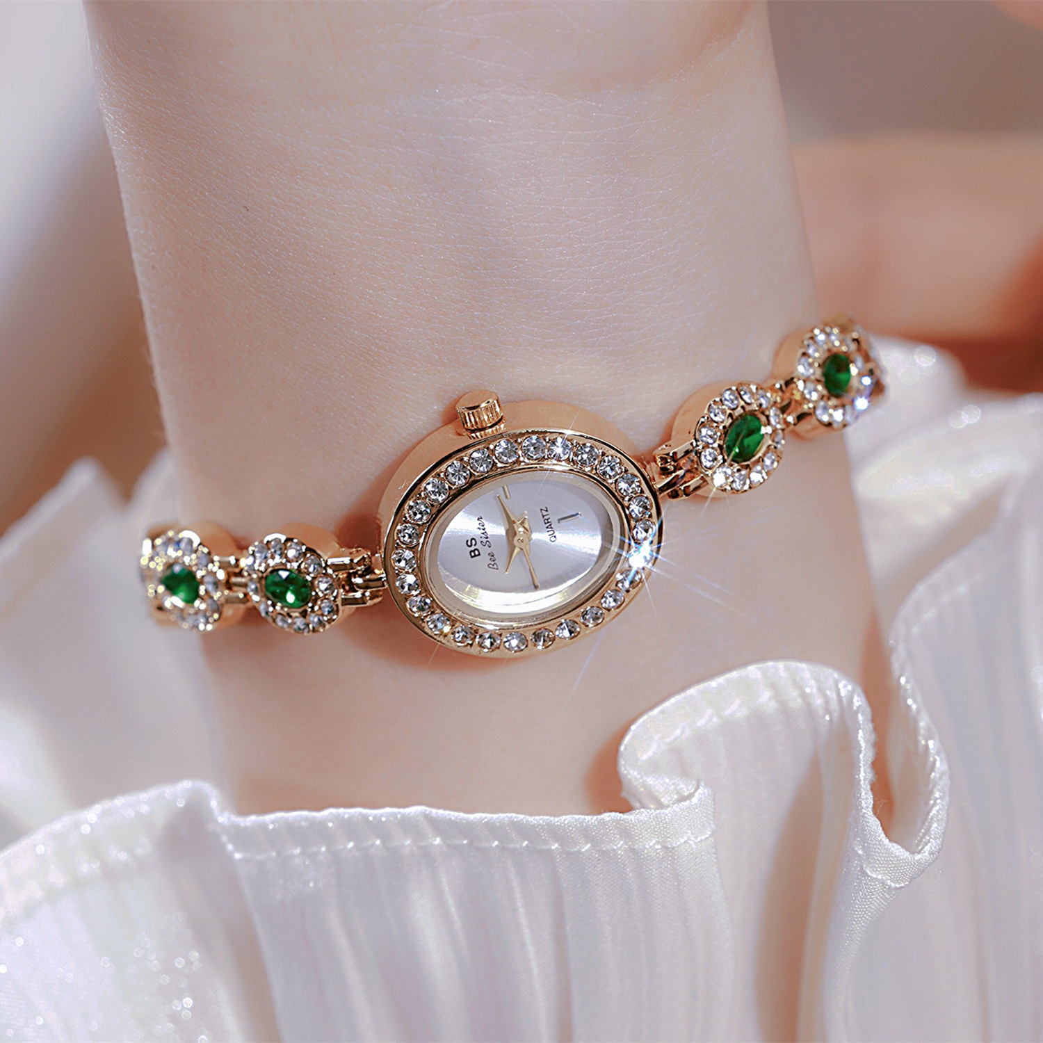 UTHAI New Women Chain Watch Li - Minimalist Thin Watch ulasan dan harga