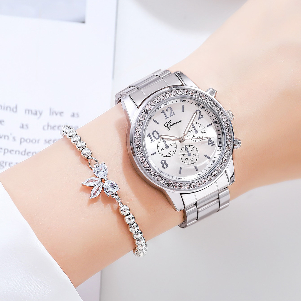 Gold Women Watch Geneva Classi - Minimalist Thin Watch ulasan dan harga
