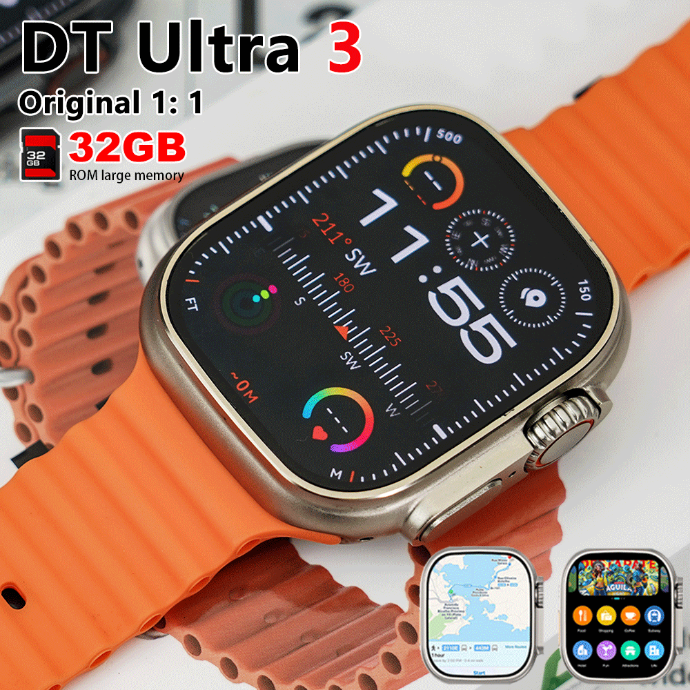 2026 New DT Ultra 3 Smart Watc - Smartwatch Professional Watches For Men ulasan dan harga