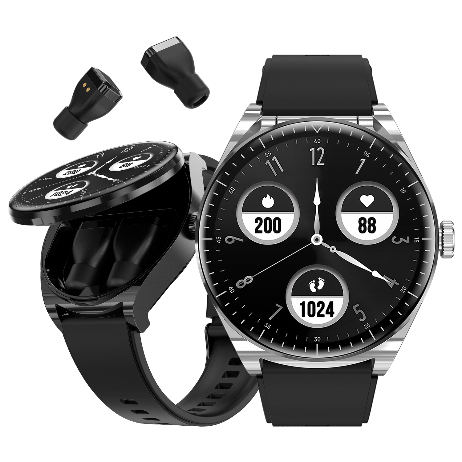 TWS Headphone Smart Watch Men  - Smartwatch Noise Watches For Men ulasan dan harga