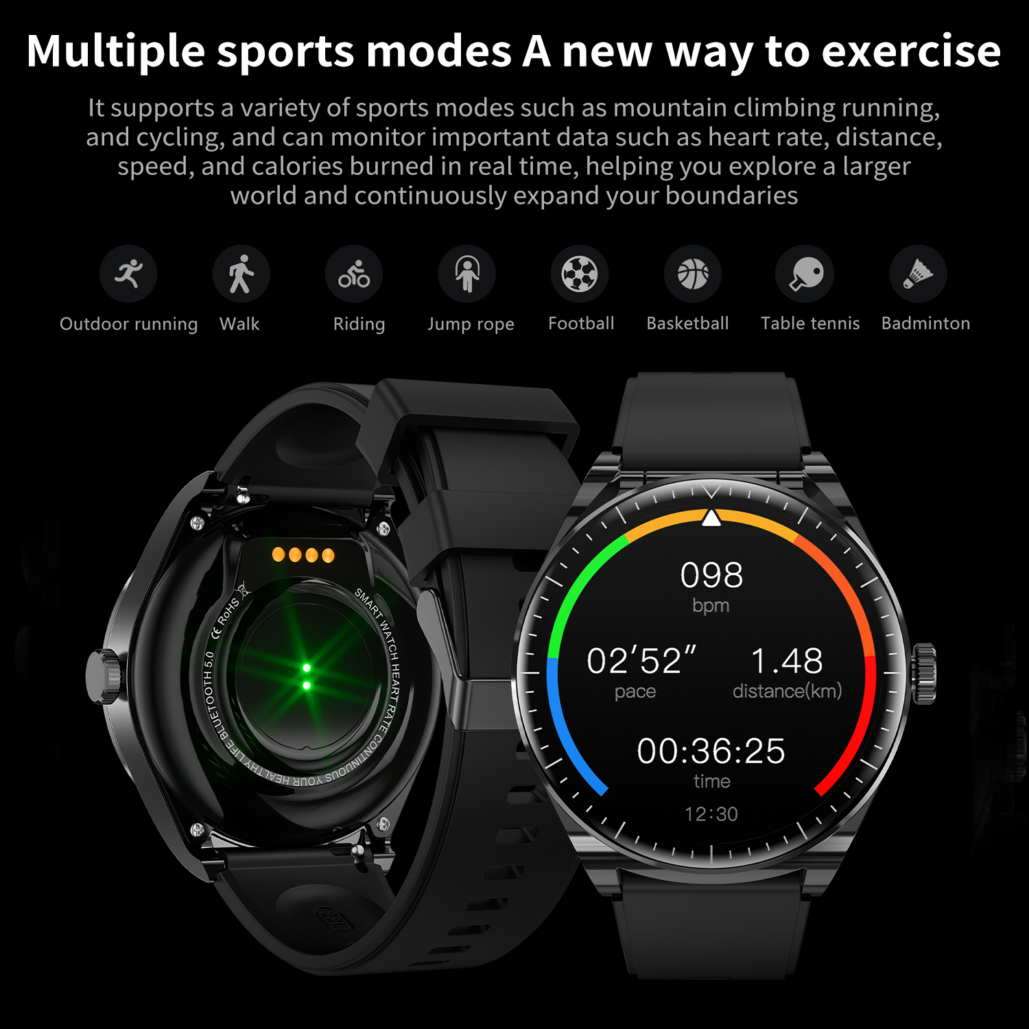 TWS Headphone Smart Watch Men  - Smartwatch Noise Watches For Men ulasan dan harga
