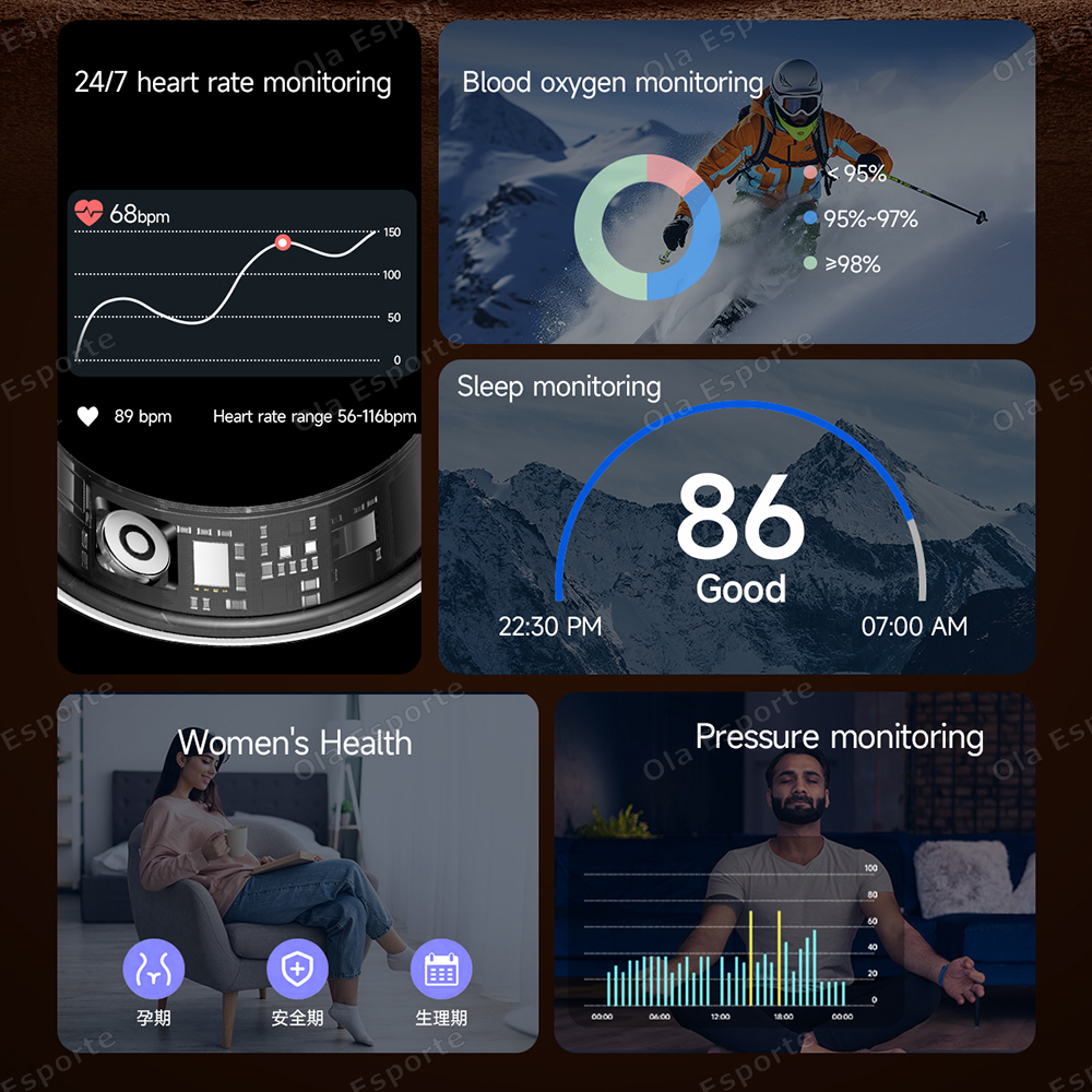Newest Smart Ring Call Message - Smartwatch New Watches For Women ulasan dan harga