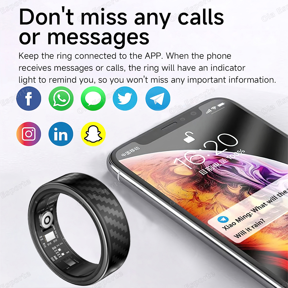 Newest Smart Ring Call Message - Smartwatch New Watches For Women ulasan dan harga