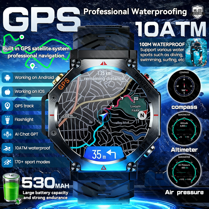 2026 New Adult Outdoor X-sport - Smartwatch Timex Watches For Men ulasan dan harga
