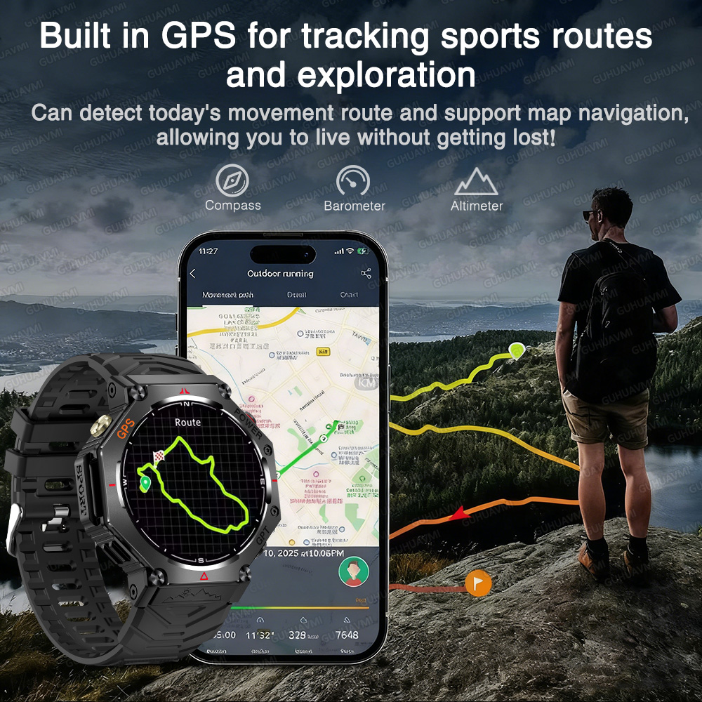2026 New Adult Outdoor X-sport - Smartwatch Timex Watches For Men ulasan dan harga