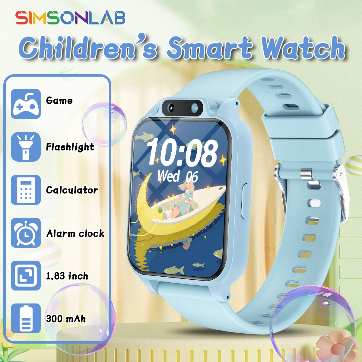 2026 Kids Study Partner Smartw - Smartwatch Watches Birthday Gift For Boys ulasan dan harga