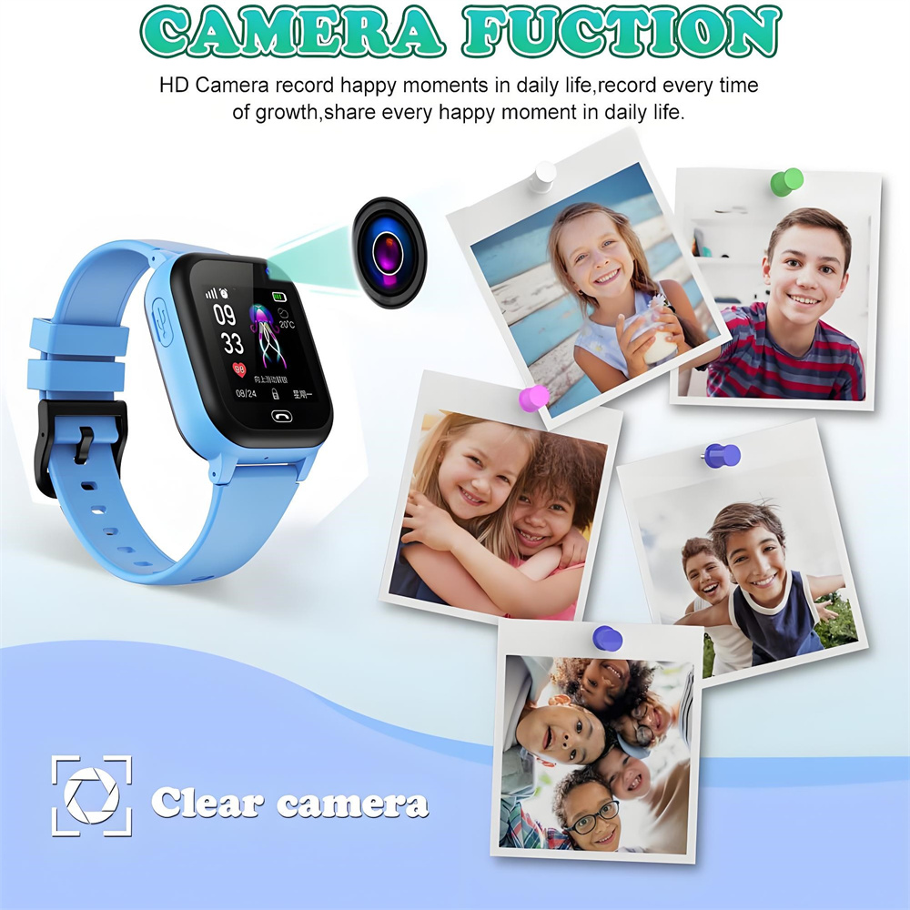 Smart Watch Kids Tracker Locat - Smartwatch Watches Birthday Gift For Boys ulasan dan harga