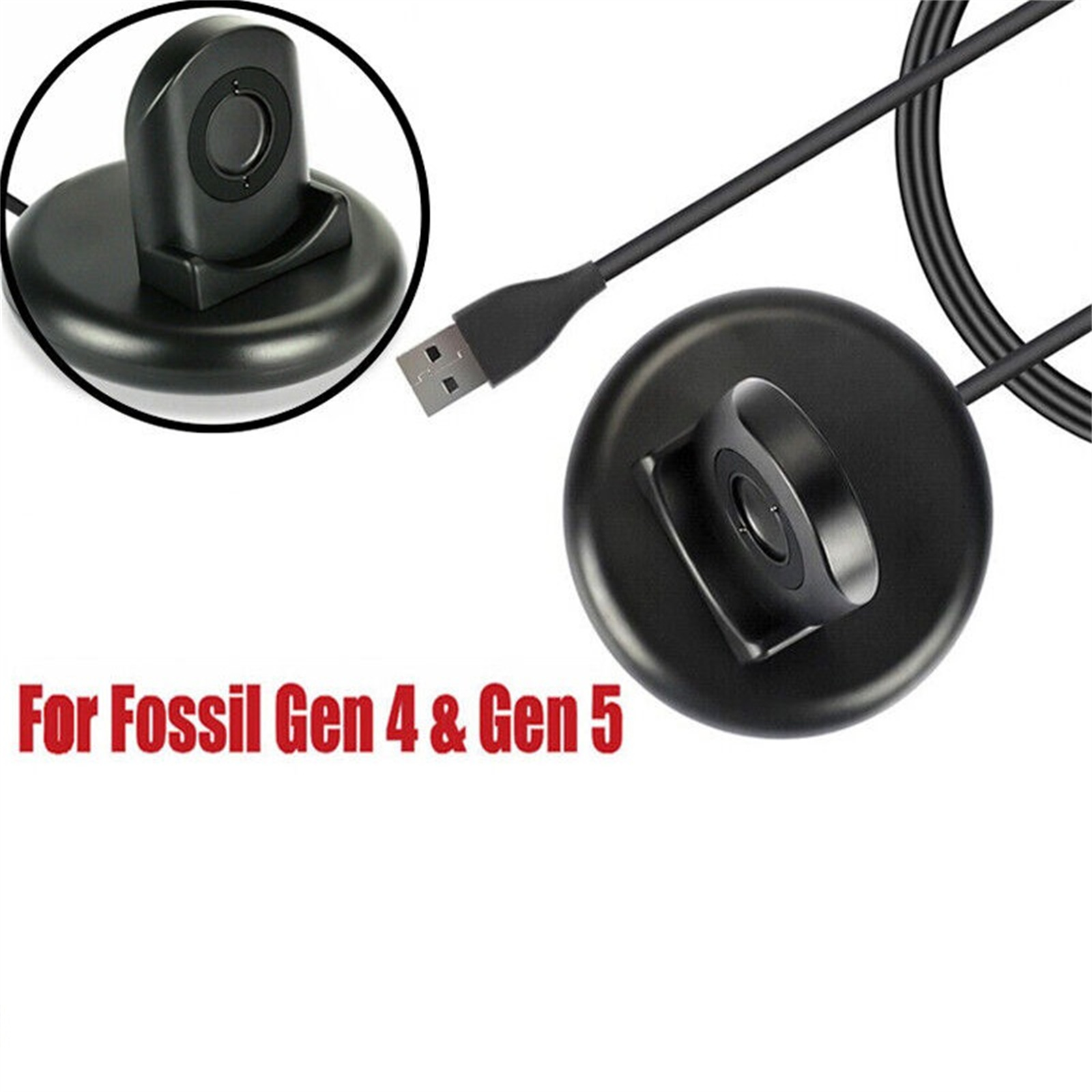 For Fossil Gen 5/4 USB Chargin - Fossil Watches Smartwatch Charger ulasan dan harga