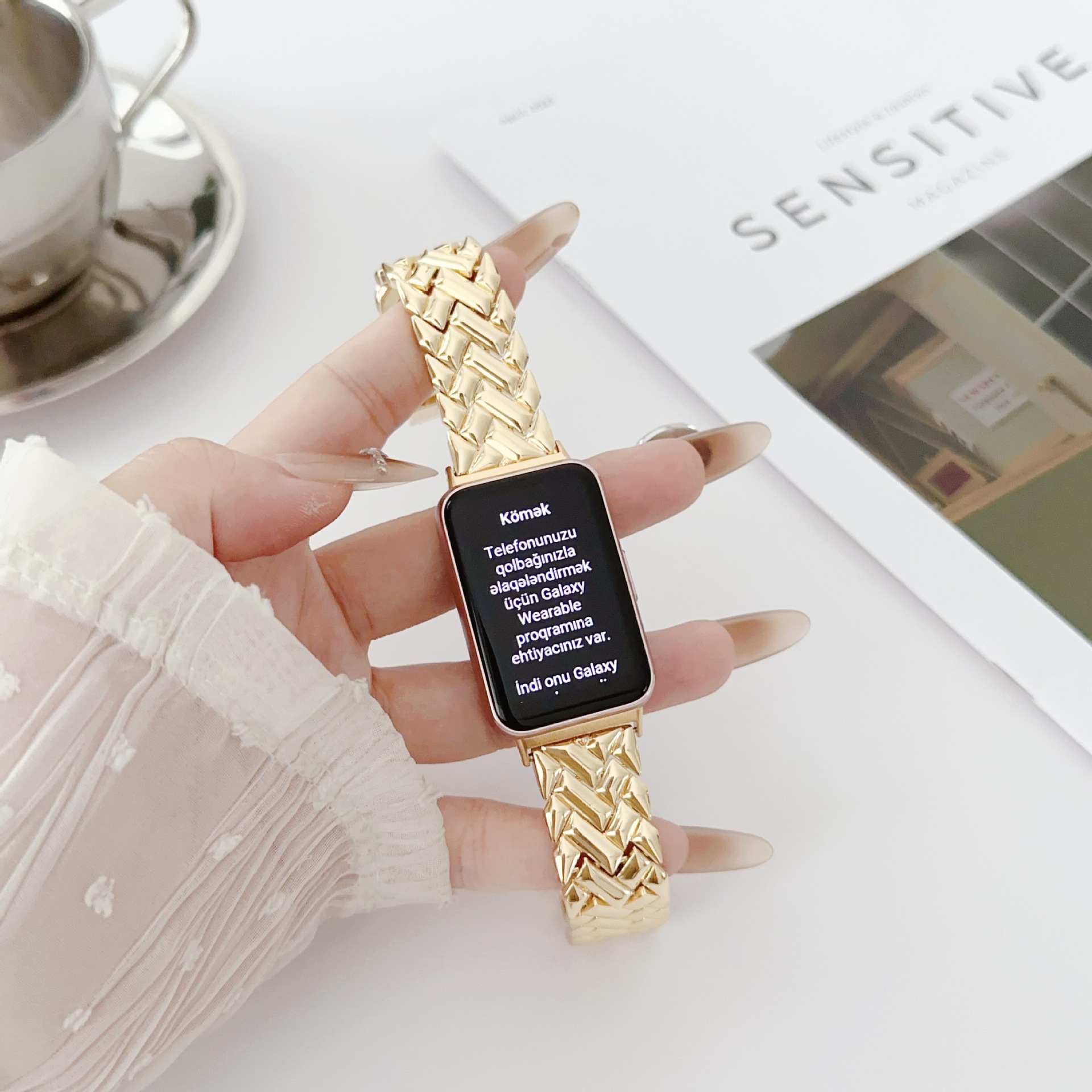 New Wristband Metal Strap for  - Smartwatch New Watches For Women ulasan dan harga