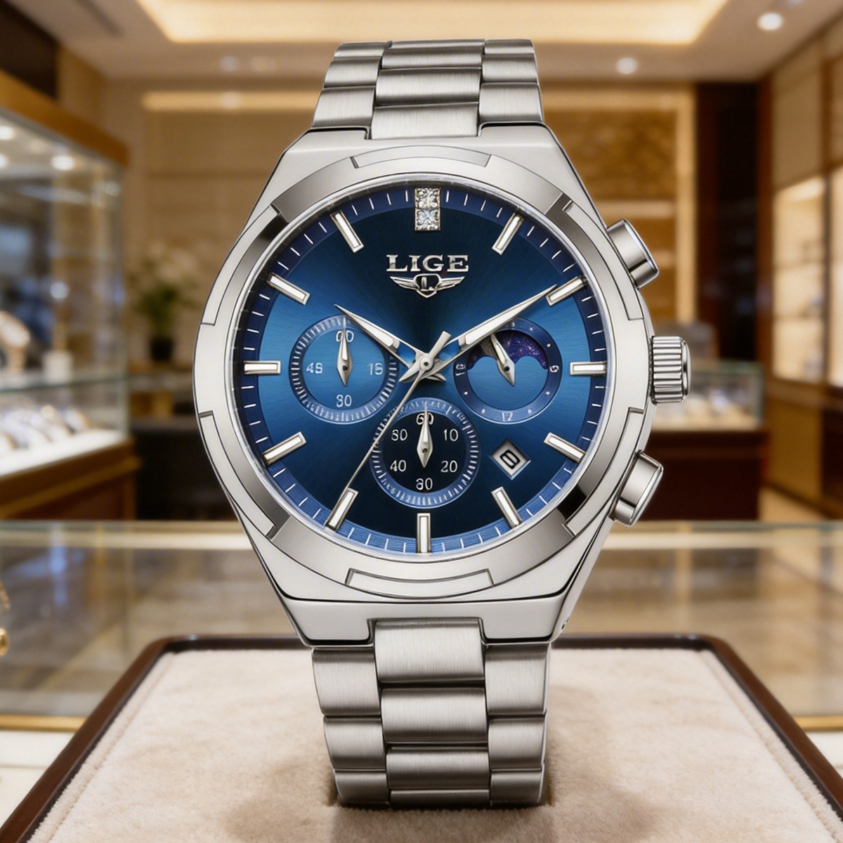LIGE Top Brand Luxury Watch Wo - Smartwatch Watches Brands For Women ulasan dan harga