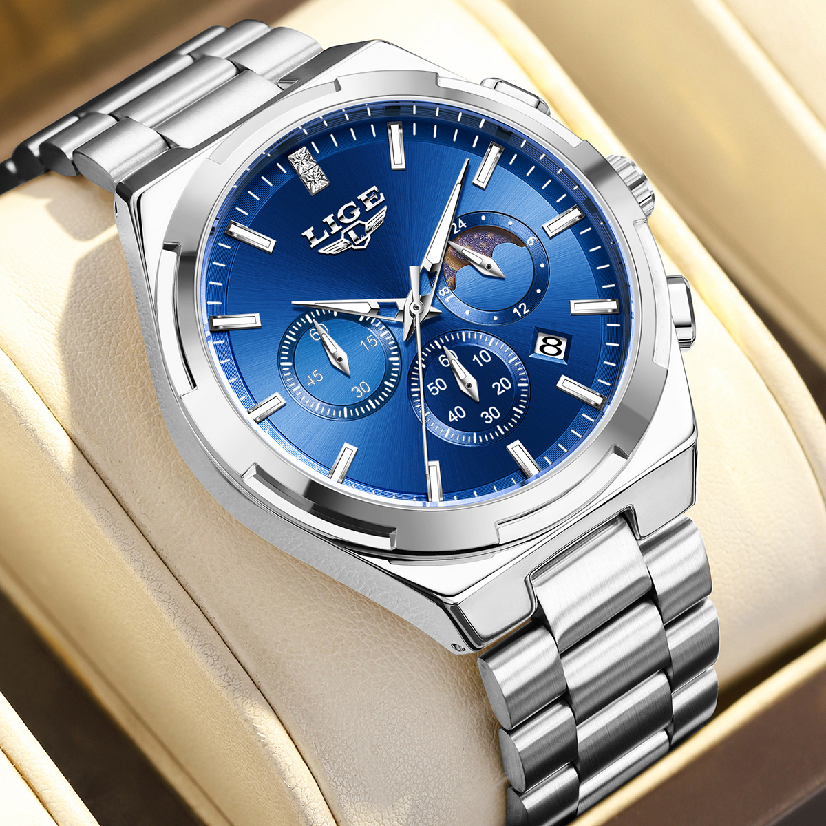 LIGE Top Brand Luxury Watch Wo - Smartwatch Watches Brands For Women ulasan dan harga