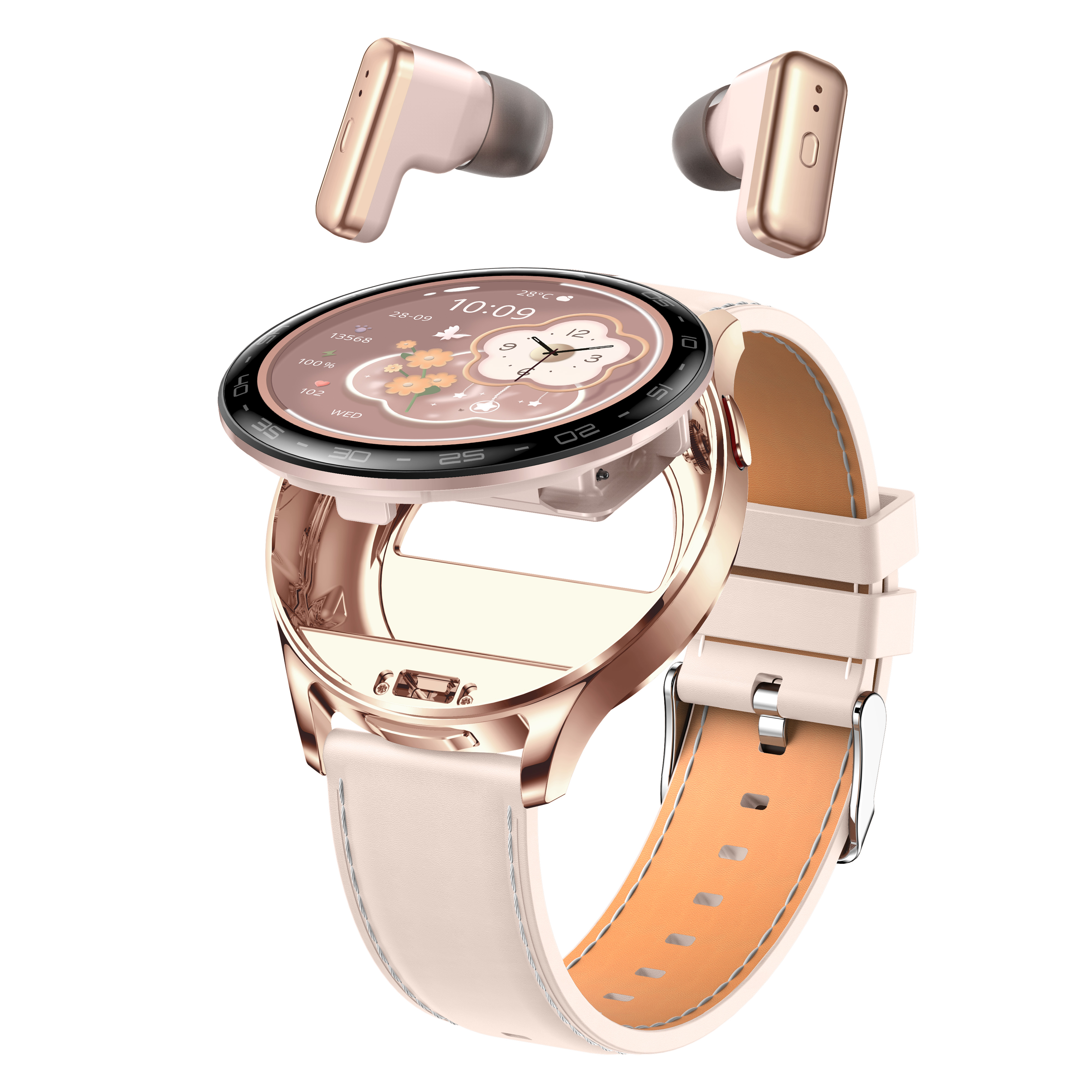 2 in 1 Smart Watch with Wirele - Smartwatch Noise Watches For Men ulasan dan harga