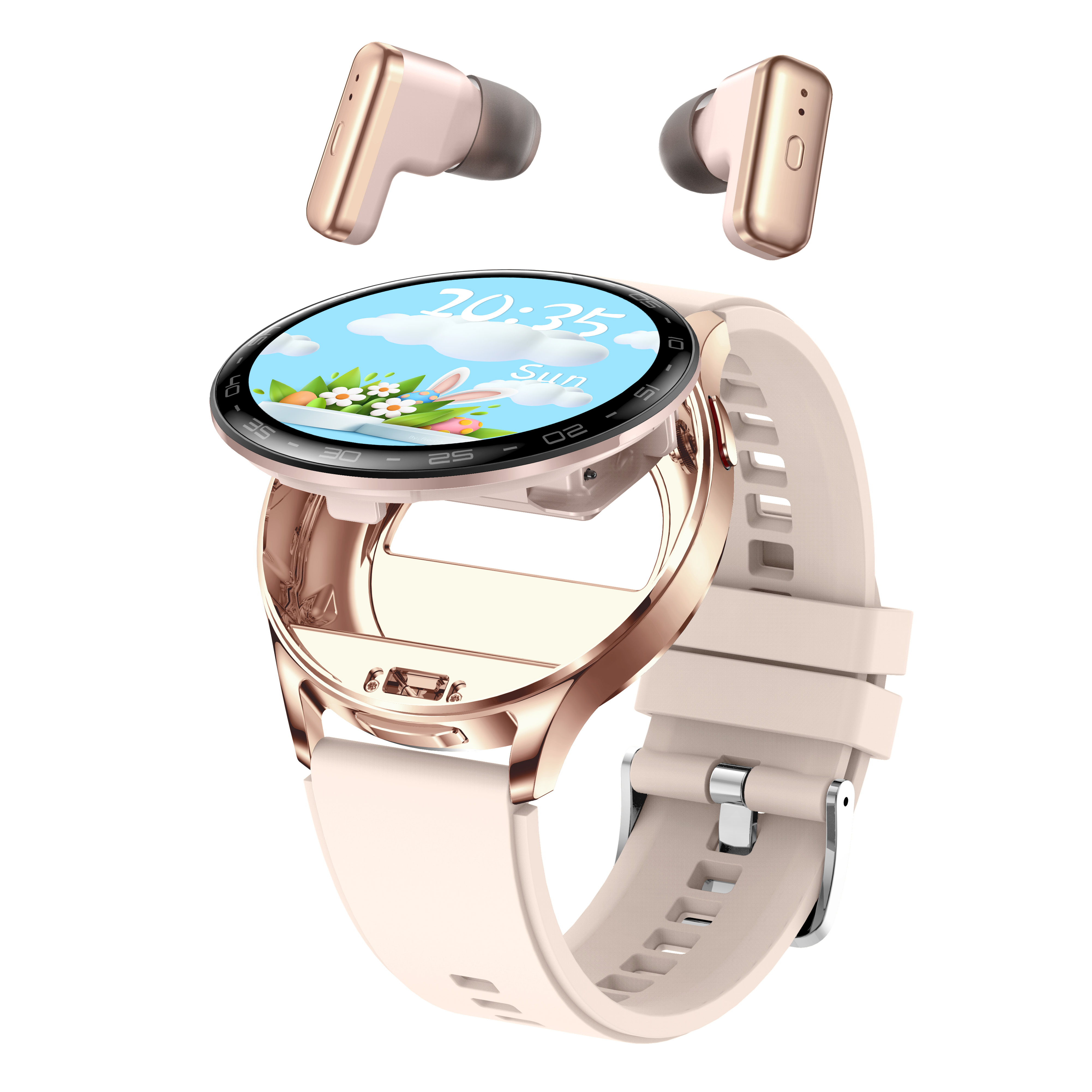 2 in 1 Smart Watch with Wirele - Smartwatch Noise Watches For Men ulasan dan harga
