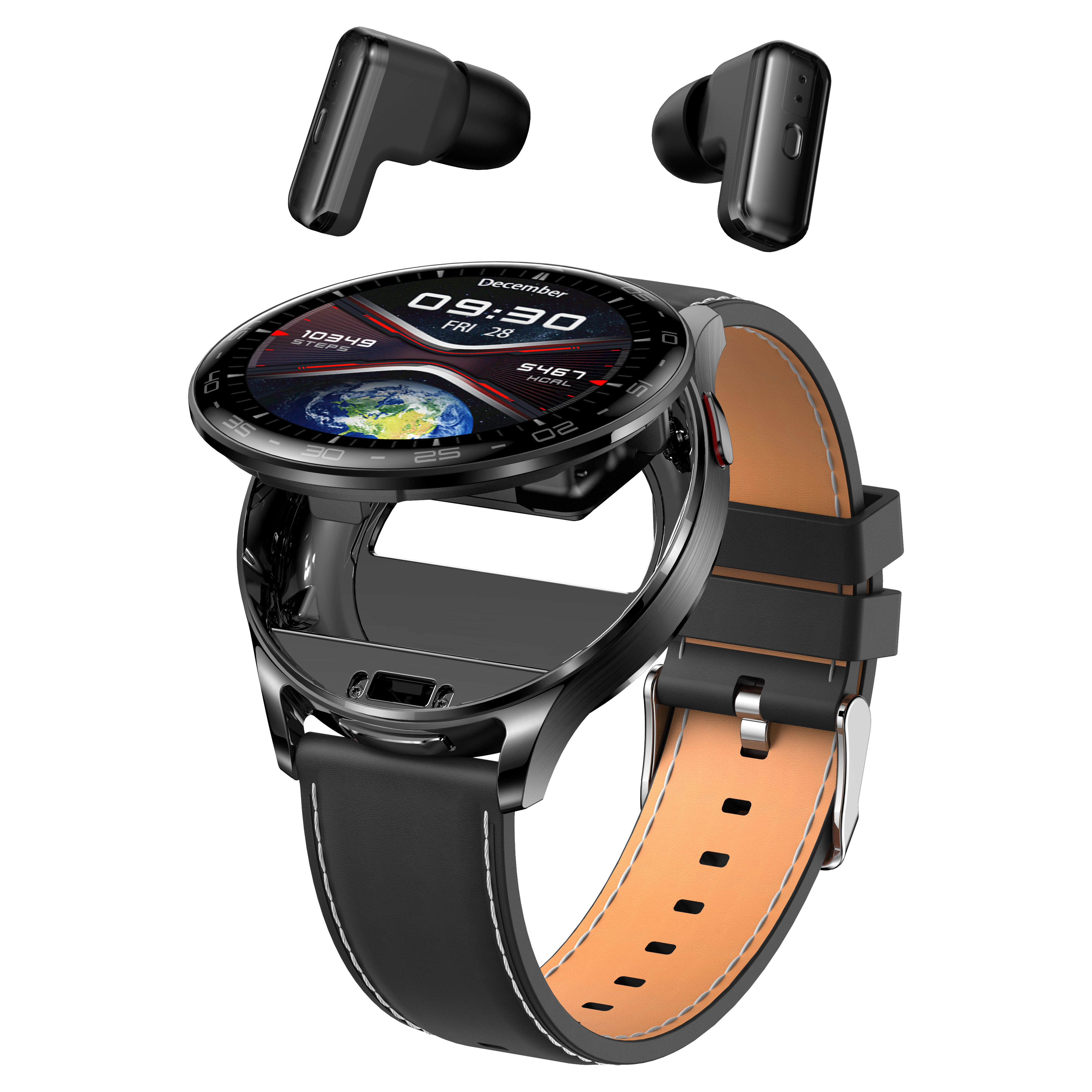 2 in 1 Smart Watch with Wirele - Smartwatch Noise Watches For Men ulasan dan harga