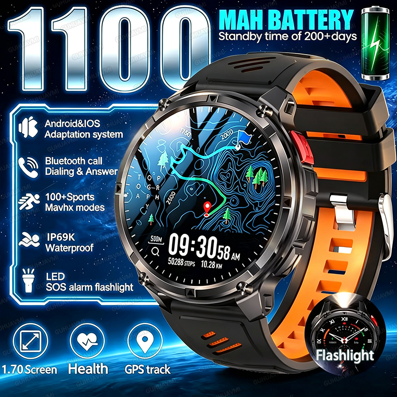 2026 New T-Rex3 Pro GPS Tracke - Smartwatch Professional Watches For Men ulasan dan harga