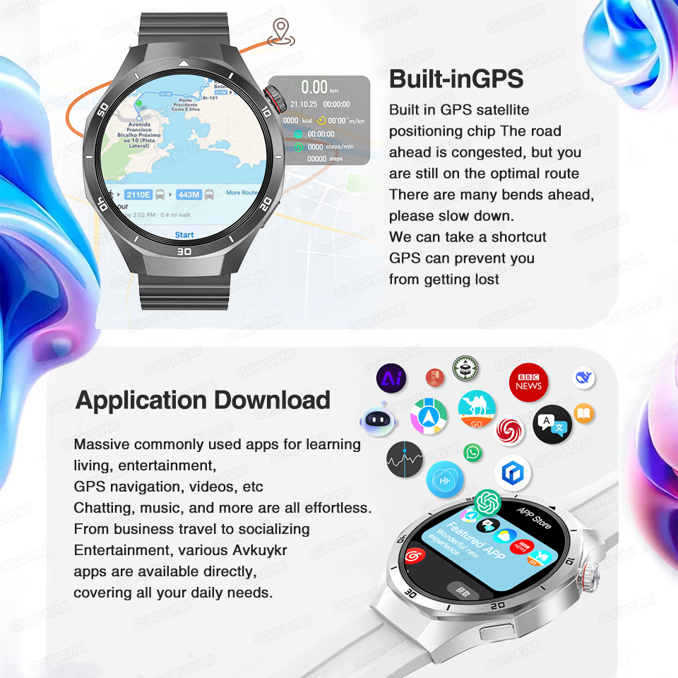 2026 New Watch 5 Pro GPS Map N - Smartwatch Professional Watches For Men ulasan dan harga