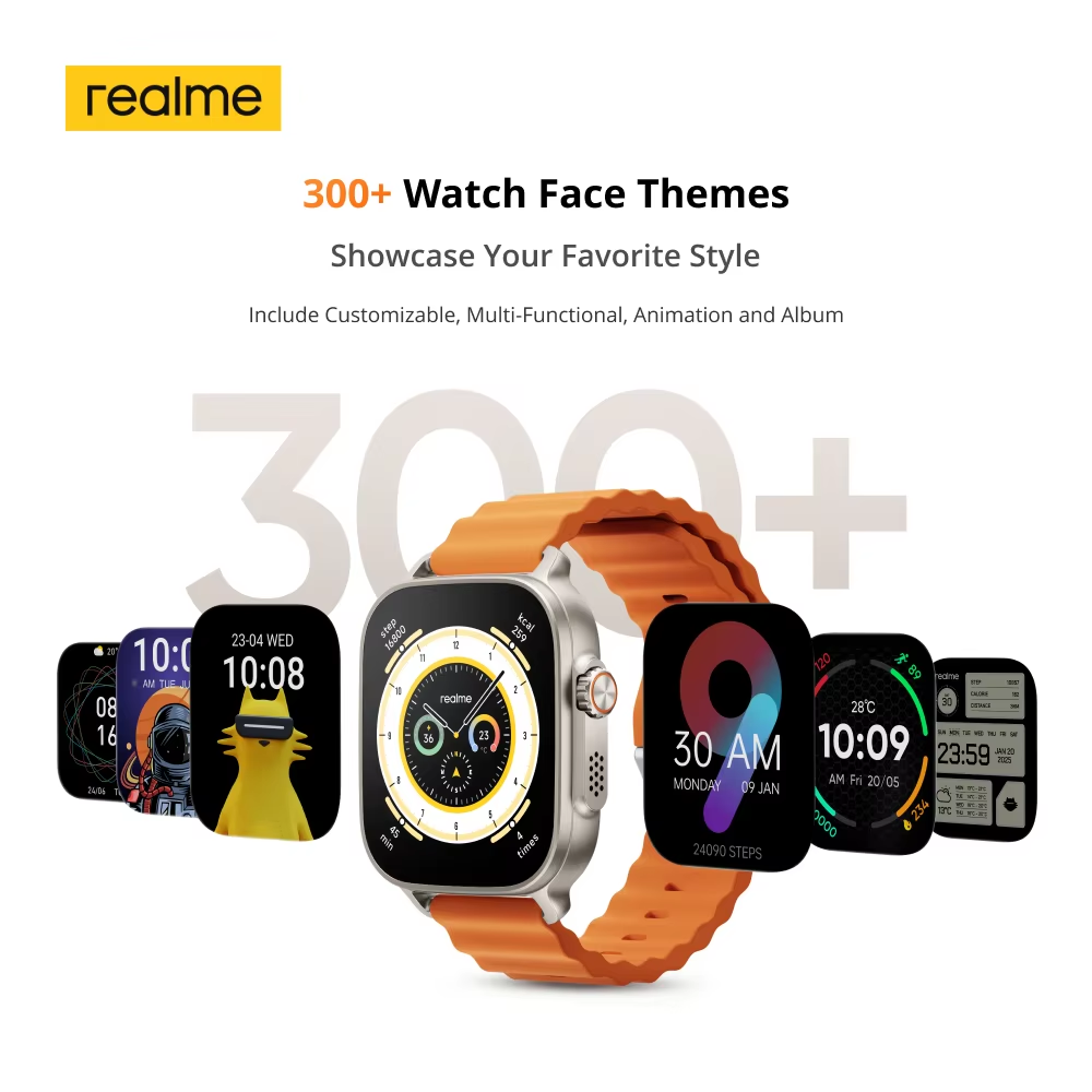 Global Version realme watch 5  - Watch Esim ulasan dan harga