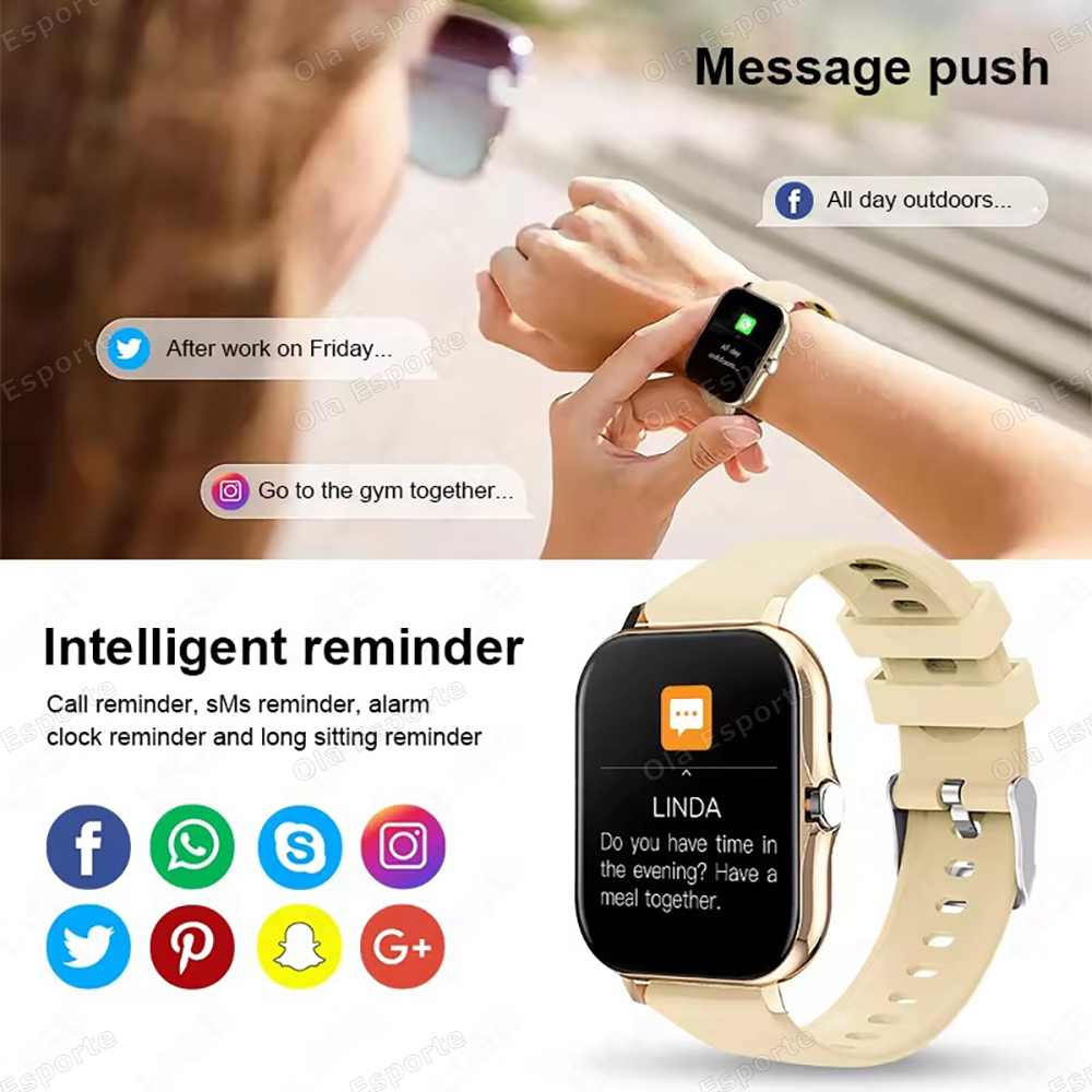 2026 Smart Watch Android IOS P - Smartwatch New Watches For Women ulasan dan harga