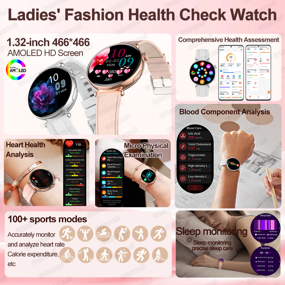 2026 New Women AI Smart Diagno - Smartwatch New Watches For Women ulasan dan harga