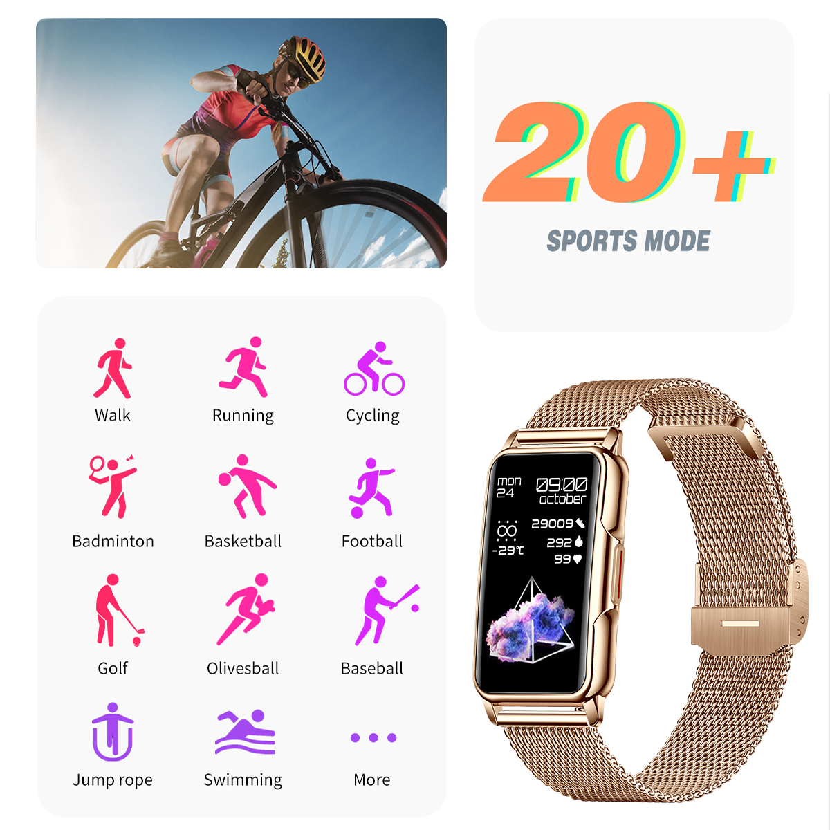LIGE Smart Watch Men Women Fit - Smartwatch I Watches ulasan dan harga