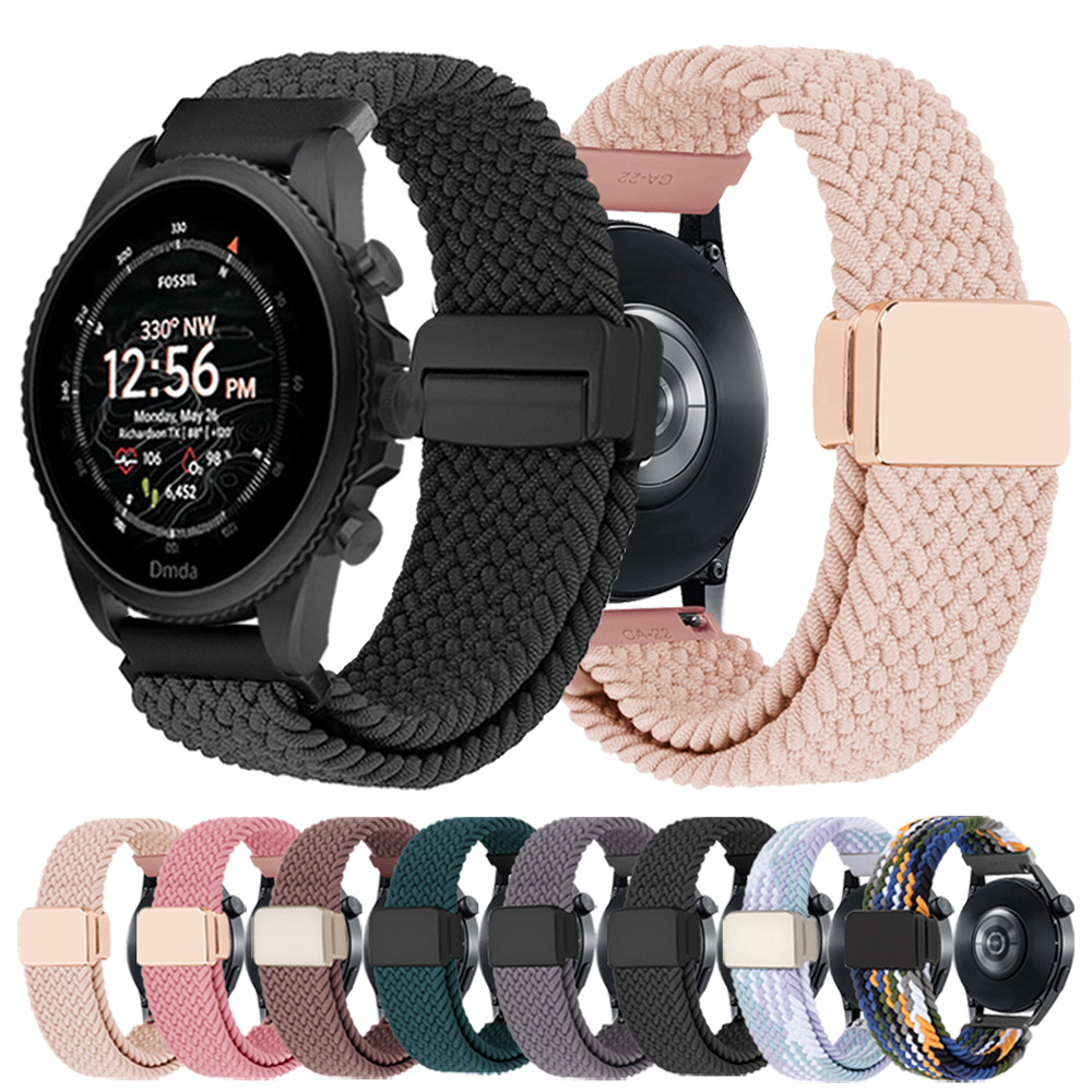 20mm 22mm Magnetic Buckle Stra - Fossil Watches Smartwatch Gen 5 ulasan dan harga