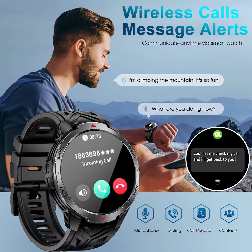 2026 NEW Smartwatch Men Compas - Smartwatch Professional Watches For Men ulasan dan harga