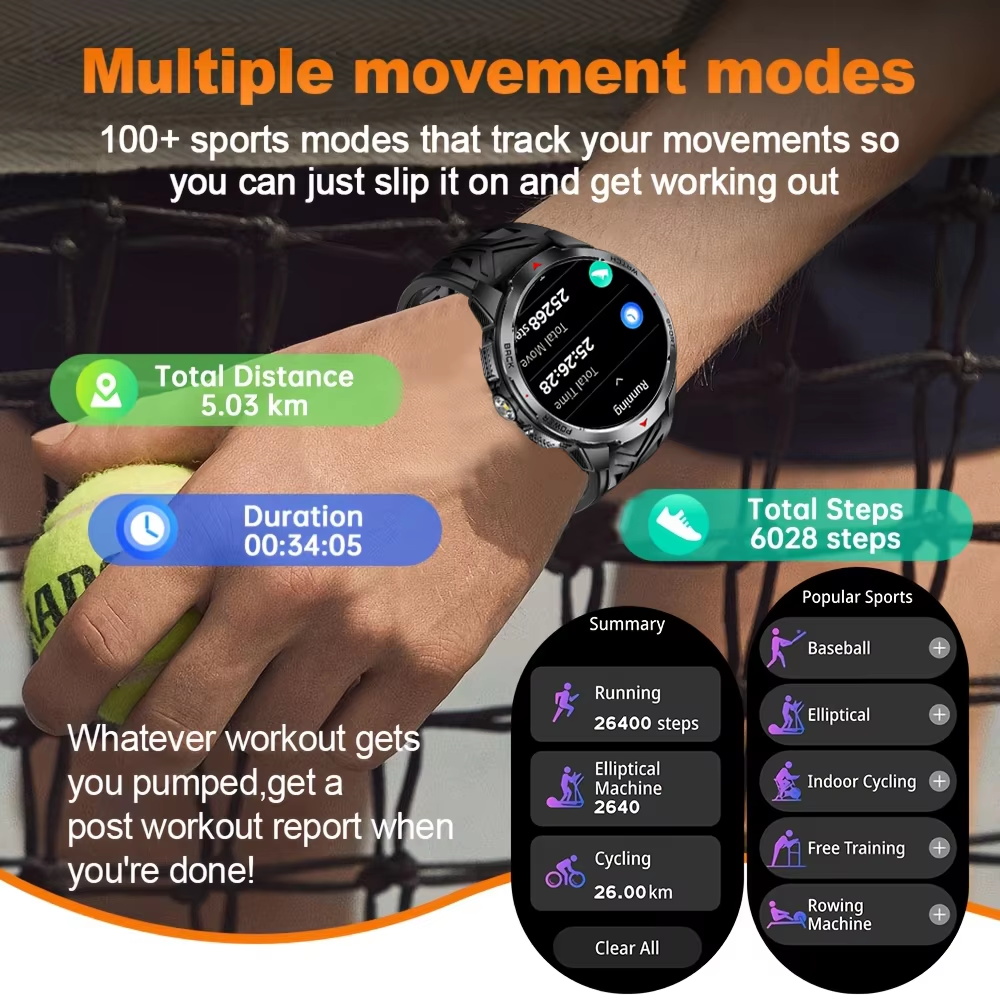2026 NEW Smartwatch Men Compas - Smartwatch Professional Watches For Men ulasan dan harga