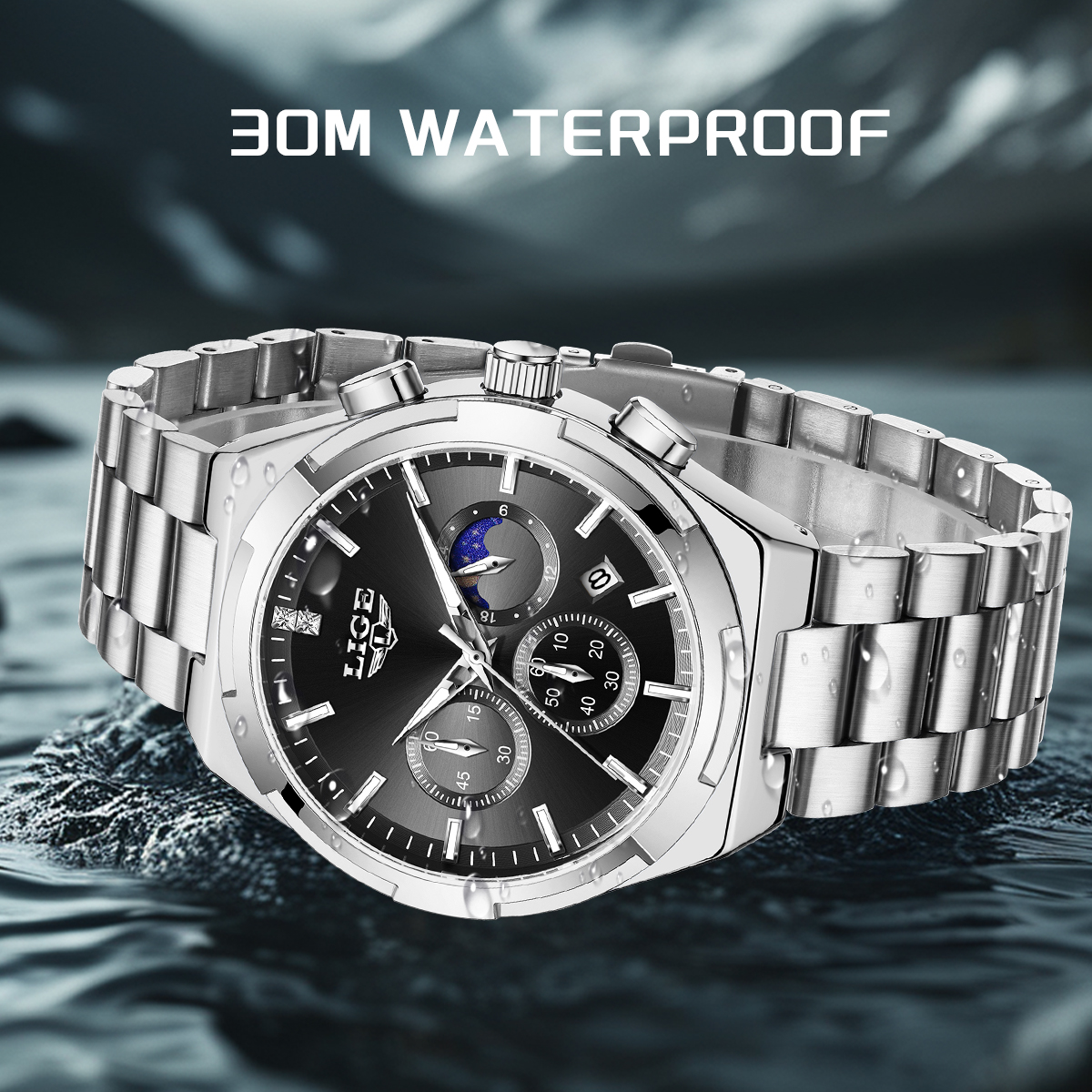 LIGE Top Brand Luxury Watch Wo - Smartwatch Watches Brands For Women ulasan dan harga